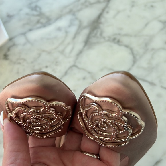 Taryn Rose Maci Crystal Satin Pumps - Picture 3 of 7